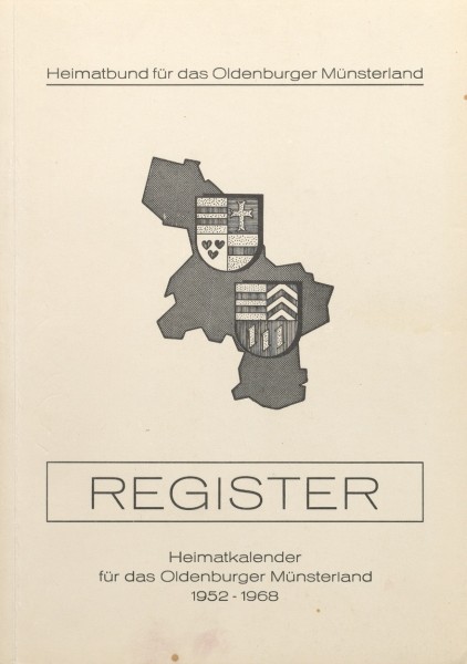 Inhaltsverzeichnis Jahrbuch OM 1952-1968